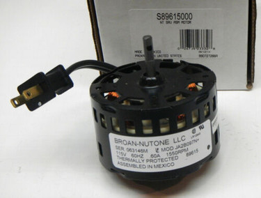 BROAN-NuTone S89615000 115v 1550rpm Motor