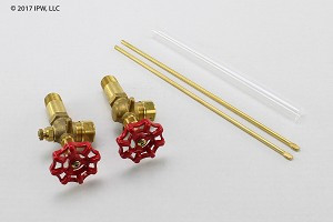 Burnham Boiler 8056128 SIGHT GLASS W/EXTENDED SHANK