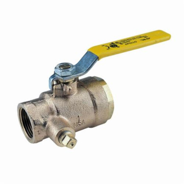 Conbraco Industries 50-GB6-01A 1 1/4"GasBallVlv.w/dual 1/8tap
