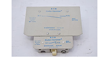 Cutler Hammer-Eaton C320KGS41 AUX CONTACT 1N/O