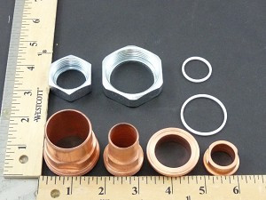 Danfoss 7765006 SET OF BRAZED ROTOLOCKADAP S90