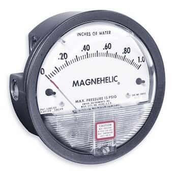 Dwyer Instruments 2000-00 0/.25" Magnehelic Diff. # Gage