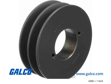 Browning 2AK44H 4.25"SHEAVE,2 GROOVE CI