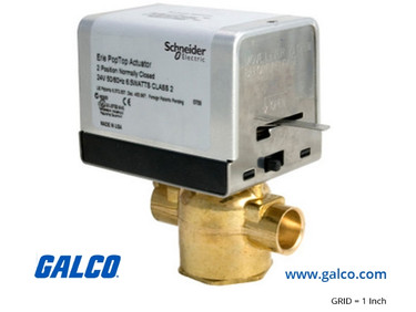 Schneider Electric (Erie) VT2223G13A020 1/2" 2W N/C 24V NPT 3.5Cv