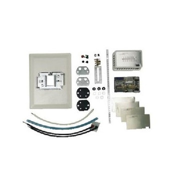 Johnson Controls T-4002-302 2pipeRAstatWhiteW/Cvr&Conv.Kit