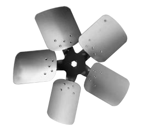 Lau 60560901 5BLD 20dia 27deg CW Fan Blade