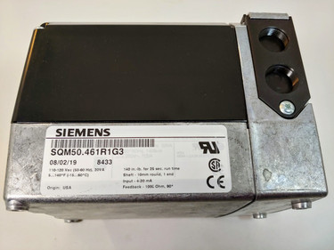 Siemens Combustion SQM50.461R1G3 Combustion Actuator