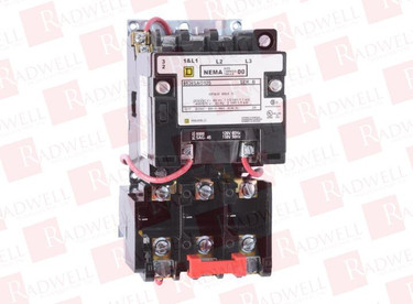 Schneider Electric (Square D) 8536SAO12V06 480V 9A Sz00 Open Starter