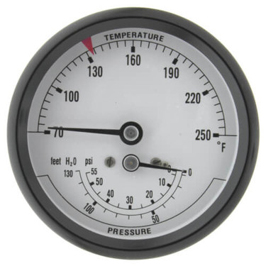 Weil McLain 510-218-065 0-55# 60-260F 1/2"-BACK GAUGE