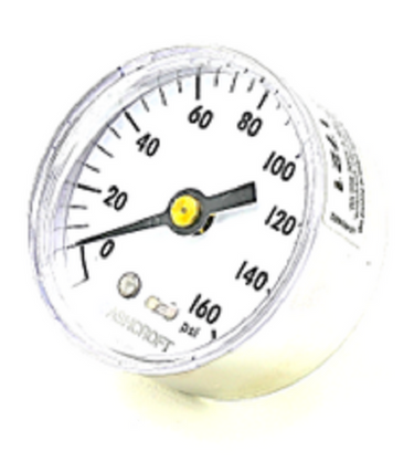 Ashcroft 20W1005SH02B-0/160 2"GAUGE,0/160#,1/4"BACK CONN