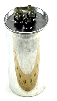 Carrier P291-7554R DUAL CAPAC 75/5 MFD 440V ROUND