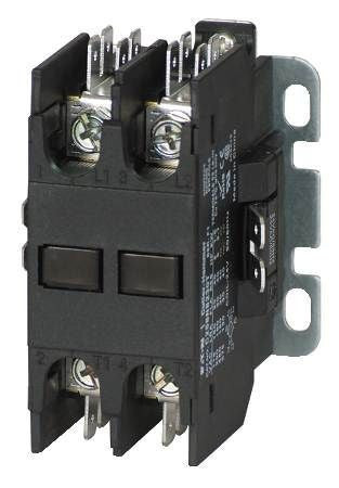 Cutler Hammer-Eaton C25BNB240T 2 Pole 40A Open Contactor 24V