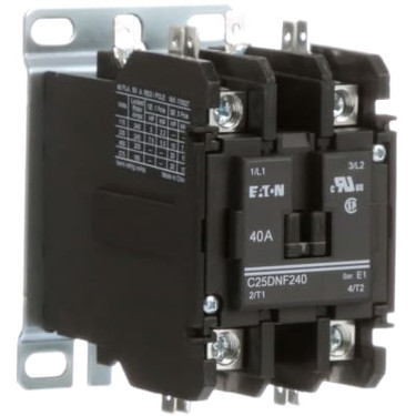 Cutler Hammer-Eaton C25DNF240B 2P 40A 208/240V CONTACTOR
