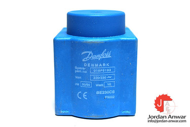 Danfoss 018F6193 230V 10WATT DIN COIL