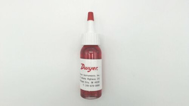 Dwyer Instruments A-101 Red Gage Oil; 3/4oz Dispenser