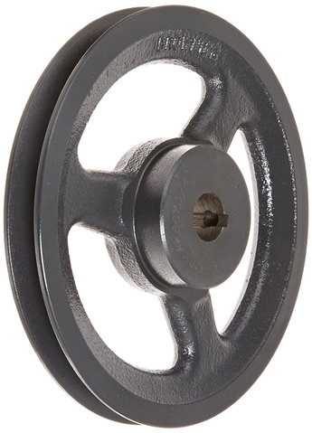 Browning AK66X3/4 6.45" 1Grv CI Sheave; 3/4"Bore