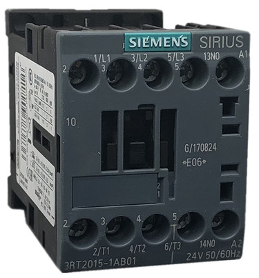Siemens Industrial Controls 3RT2015-1AB01  24V 7AMP CONTACTOR