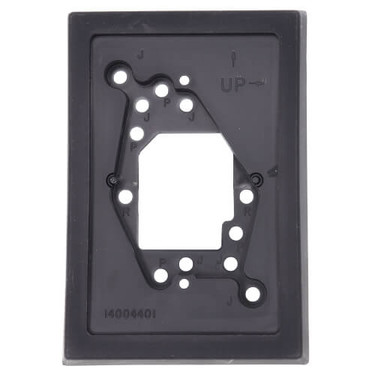 Honeywell 14004401-002 CONVERTASTAT WALL PLATE-BLACK