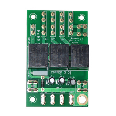 International Environmental 71481103 Relay Board SPST x 3, 24V, 10A