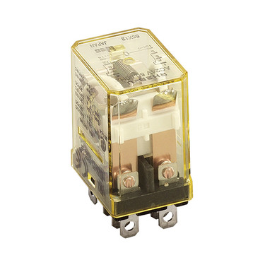 IDEC Relays RH2B-ULAC110-120V  110/120V DPDT Relay W/Indicatr