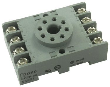 IDEC Relays SR2P-06  8 PIN SNAP ON RAIL RELAY SCKT