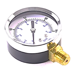 Kodiak Controls KC10125100 2 1/2"Dial 0-100# 1/4"npt Lwr