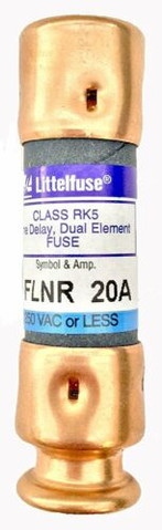 Littelfuse FLNR020  Fuse 250V Time Delay 20 Amp