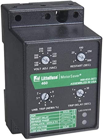 Littelfuse 460-L  3-PHASE VOLT MON/ 190-480V/ AD