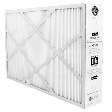 Lennox X8789 MERV 16 Pleated Filter 16x26x5