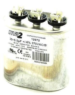 MARS 12972 35/5MFD 370V Oval Run Cap.