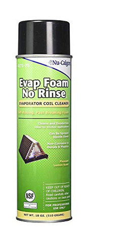 Nu-Calgon 4171-75  EVAP FOAM NO RINSE 18oz