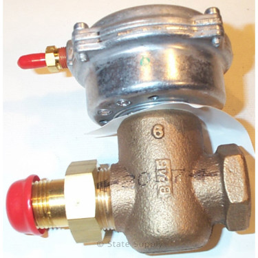 Siemens Building Technology 257-02031 1/2"FxUM N/O .4CV 3-8# VlvAssy