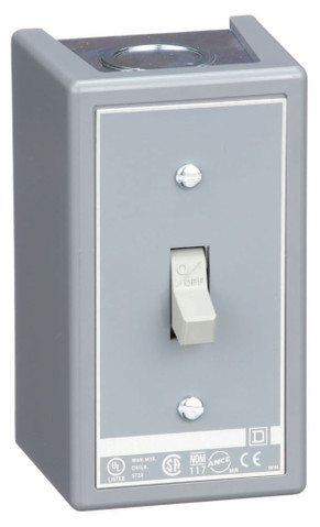 Schneider Electric (Square D) 2510KG1  Manual Switch 2pole Nema 1 Enc