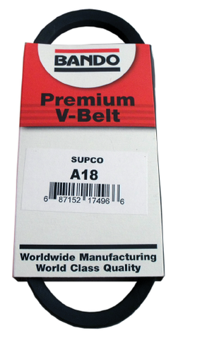 Supco A18  MULTI-PLUS DUAL BRAND V-BELT
