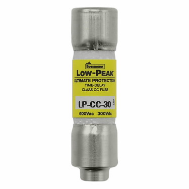 Bussmann Fuse LP-CC-30 Fuse 600V Time Delay 30 Amp