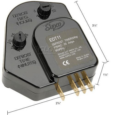 Supco EDT20  ELECTRONIC DEFROST TIMER
