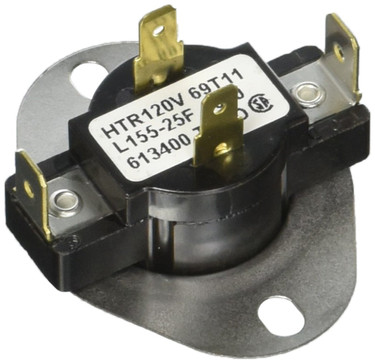 Supco L15525W  SPST LIMIT THERMOSTAT W/HEATER