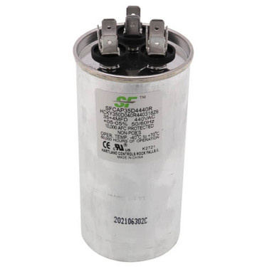 Trane SFCAP35D4440R  35/4MFD 440V Rnd Run Capacitor