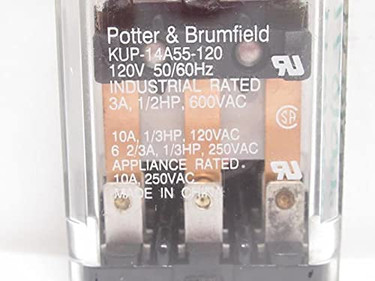 TE Connectivity KUP-14A55-120  3PDT 120V 10A Socket Mount Rly