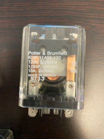 TE Connectivity KUP-11A55-120  120V DPDT Bracket Mount Relay