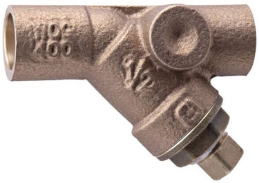 Watts 124003 1"npt Y Strnr LF777S W/TapCap