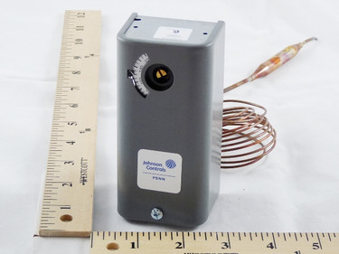 Johnson Controls A19AAC-9 100/240F 6'Cap.Spdt,1 Hp,Tstat