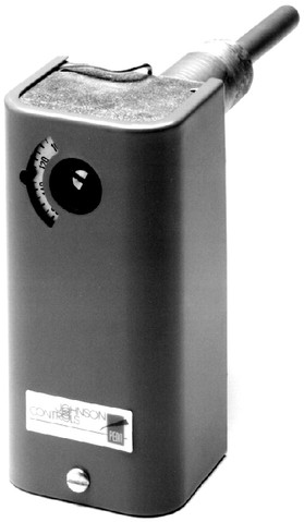 Johnson Controls A19ABC-12 100/240F 8'W/Well Spdt Tstat