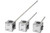 Johnson Controls TE-631GM-1 Duct Mt. Temperature Sensor 4" 1K Nickle
