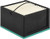 Baldwin BF7912 Box-Style Fuel Element with Bail Handle