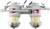 Baldwin 200-MMV 2 Diesel Fuel/Water Separators Manifolded with Shut-Off Valves U.L. Listed