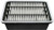 Baldwin PA4380 Panel Air Element