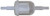 Baldwin BF7851 Plastic In-Line Fuel Filter