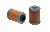 WIX 57255 Cartridge Lube Metal Canister Filter