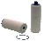 WIX 57511 Cartridge Lube Metal Canister Filter